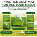 Golfling Mat Golf Hitting Mat with Golf Tees